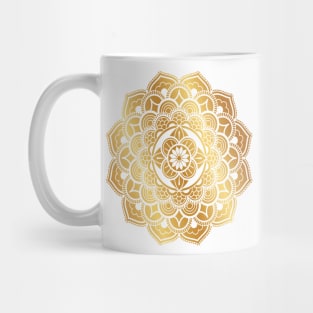 Gold Elegant Mandala Mug